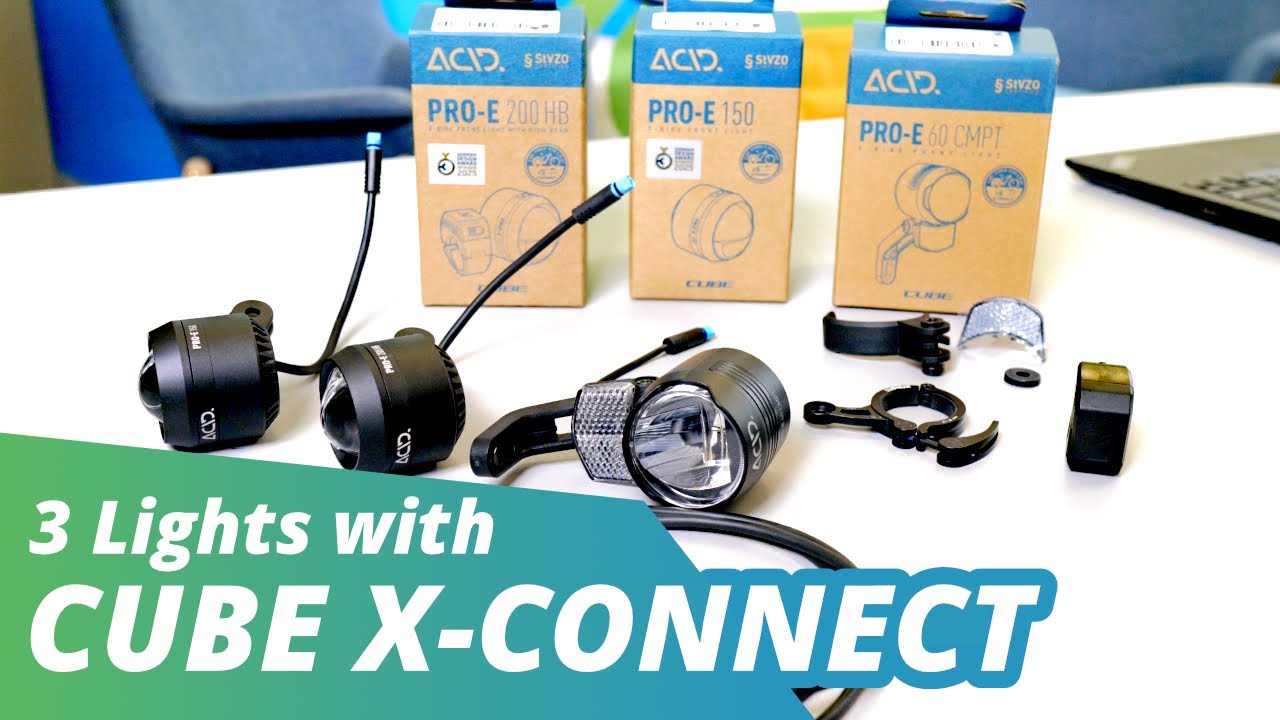🤔 ACID E-Bike Lights для Cube X-Connect – Сравнение 👍👎