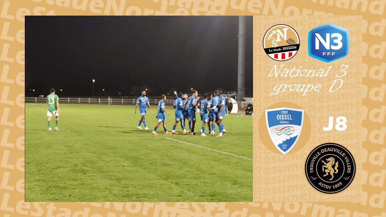 CMS Oissel - AS Trouville Deauville Villers | J8, National 3.