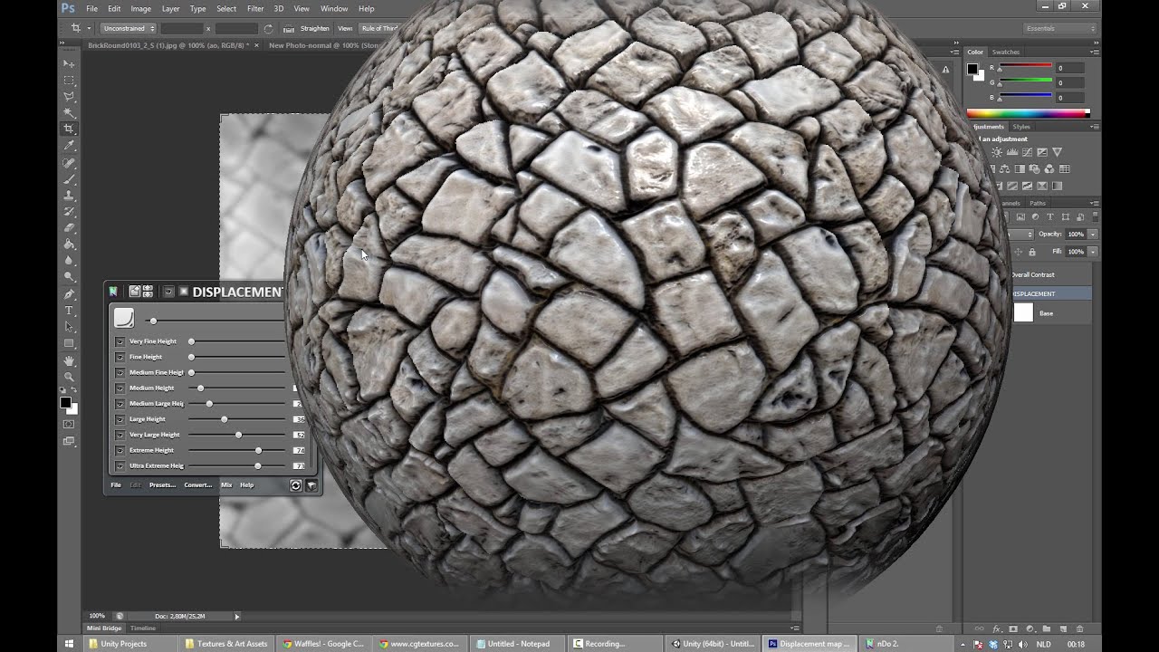 Unity 5 Physically Based Texturing Tutorial