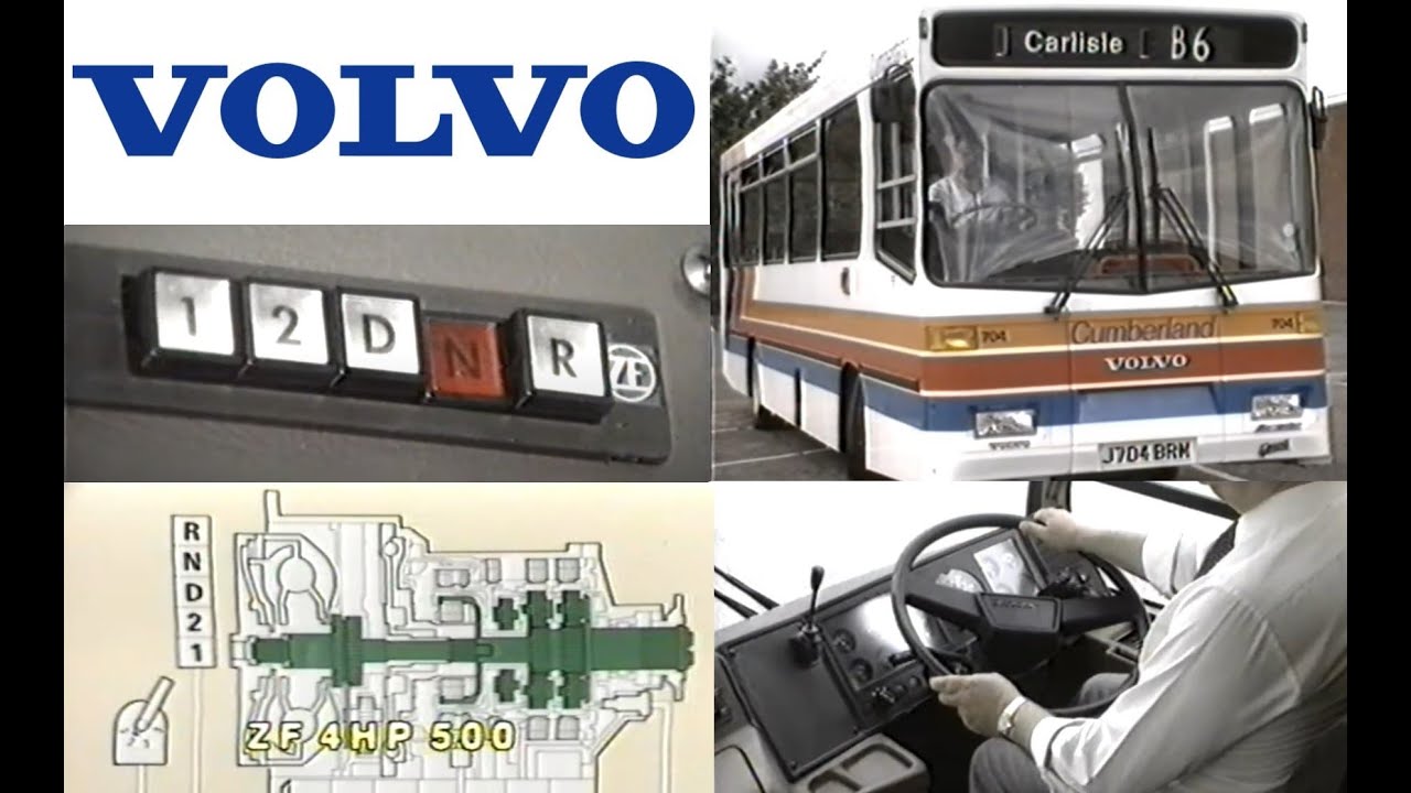 Volvo B6 / B6R / B6LE Bus & Coach Transmission ZF Ecomat 4HP500 Automatic & ZF S6-36 Manual Gearbox