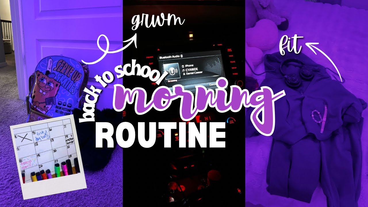 BTS MORNING ROUTINE | grwm, fit check