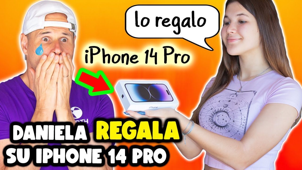 REGALO MI IPHONE 14 PRO 🥺 Muy Sentimental | DANIELA GOLUBEVA
