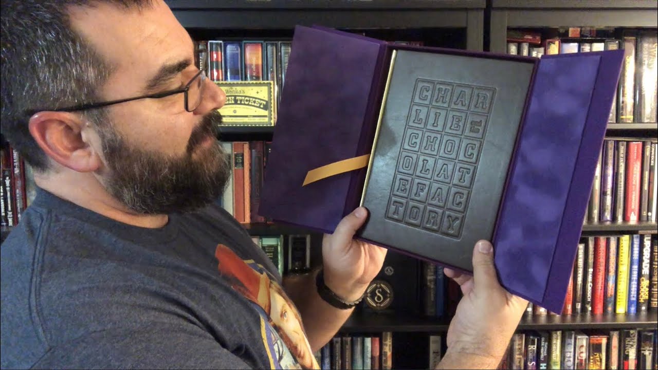 Charlie and the Chocolate Factory Suntup Editions Numbered Book Unboxing Roald Dahl Willy Wonka