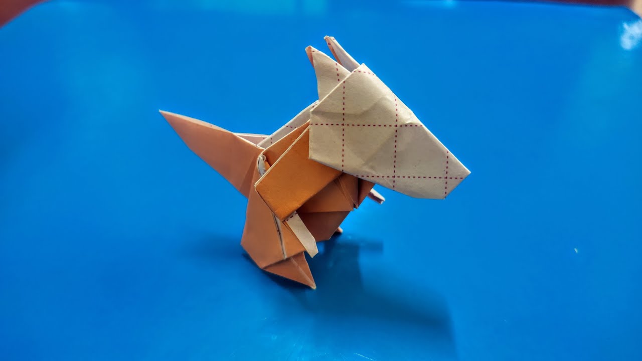 Origami Pokemon Cubone | How To Make A Paper Pokemon Cubone | Origami Instructions