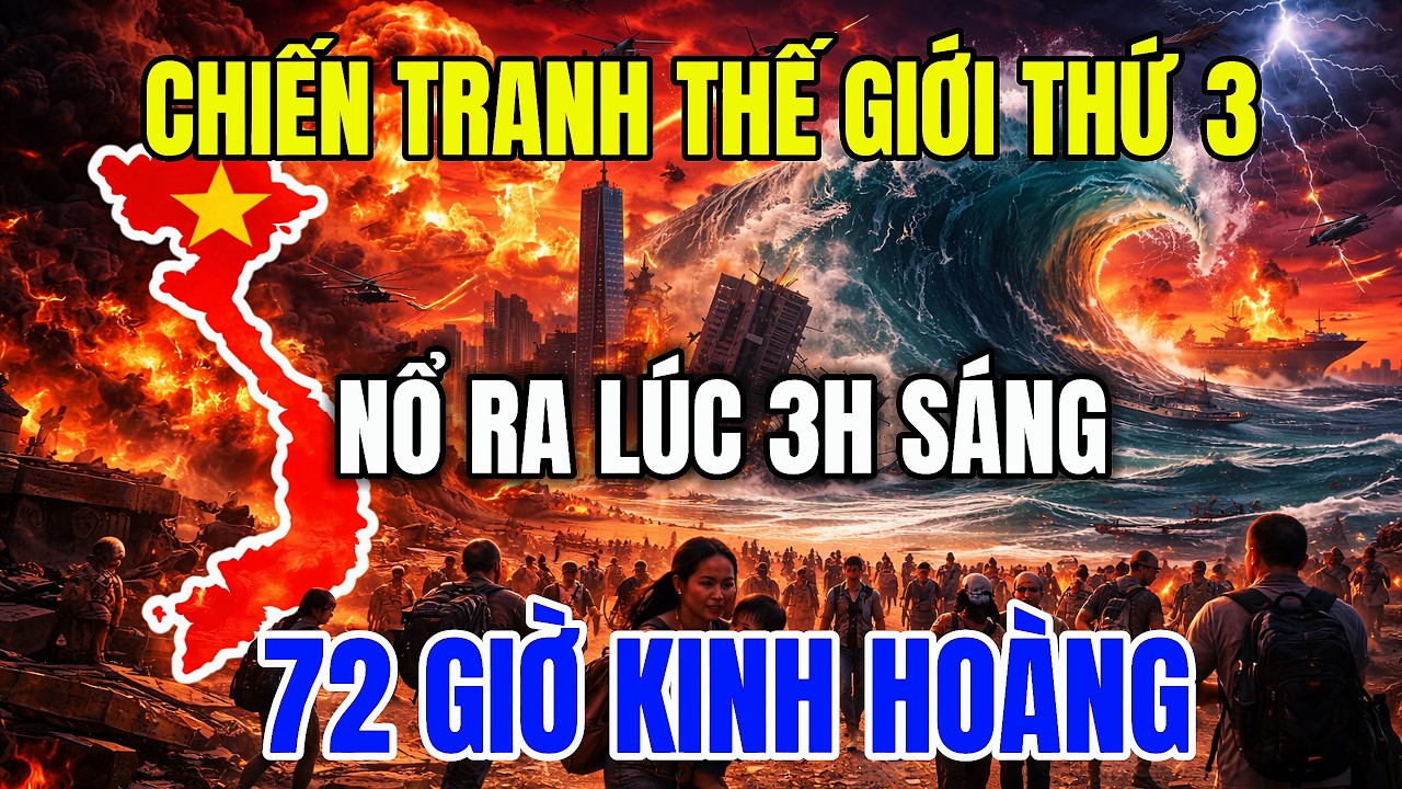 Chiến Tranh Thế Giới Thứ 3 Nổ Ra Lúc 3 Giờ Sáng: 72 Giờ Đầu Tiên Ở Việt Nam Sẽ Kinh Hoàng Thế Nào