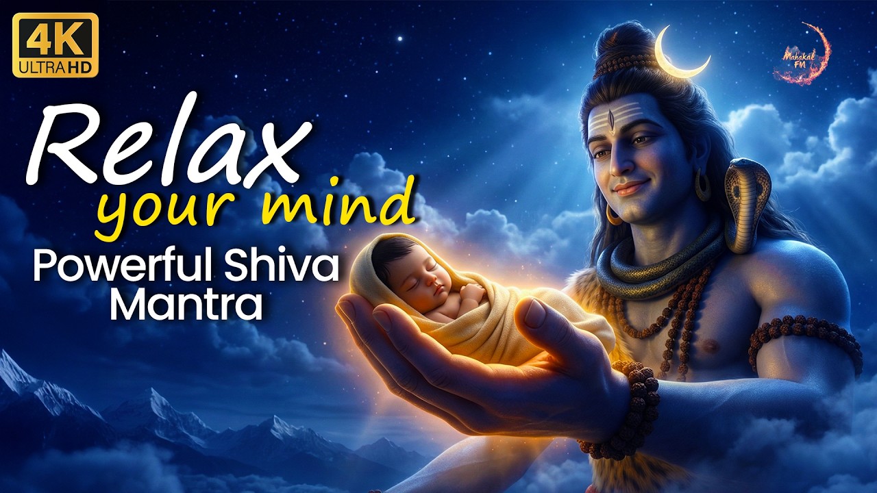 You'll sleep like a child in mahadev's protection | Soft Shiva Gayatri Mantra | Mahakal FM #4k