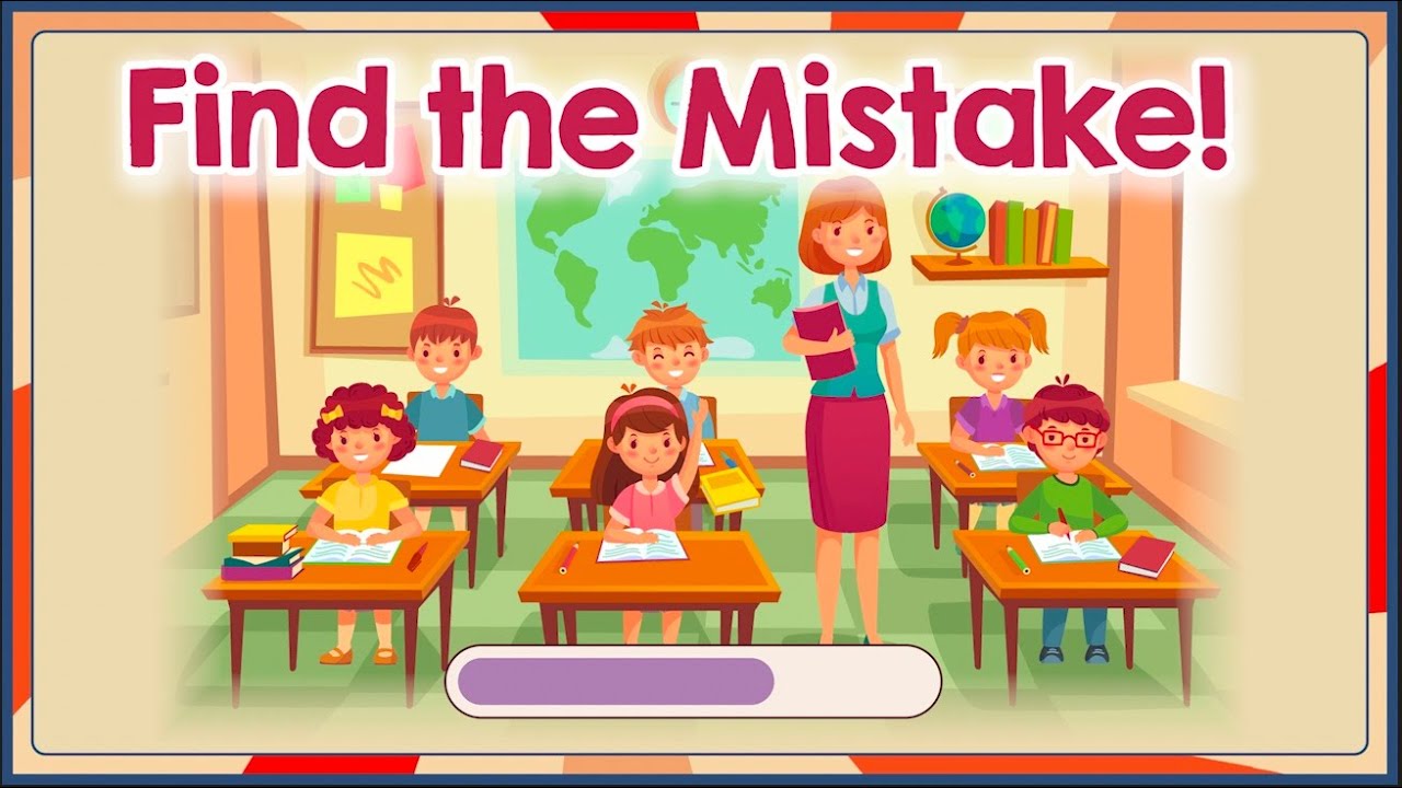 Find the mistake! 🧐 Only the sharpest eyes spot them all!