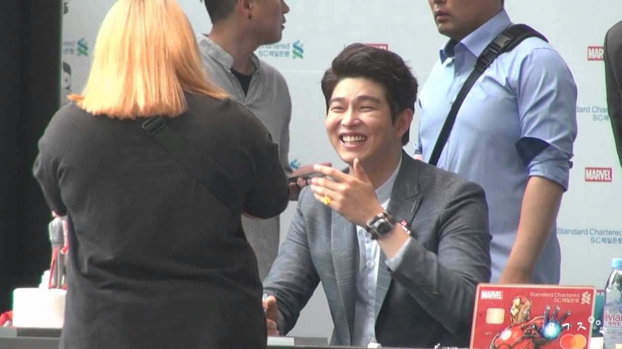 윤균상 SC제일은행팬싸 - 팬따라하기