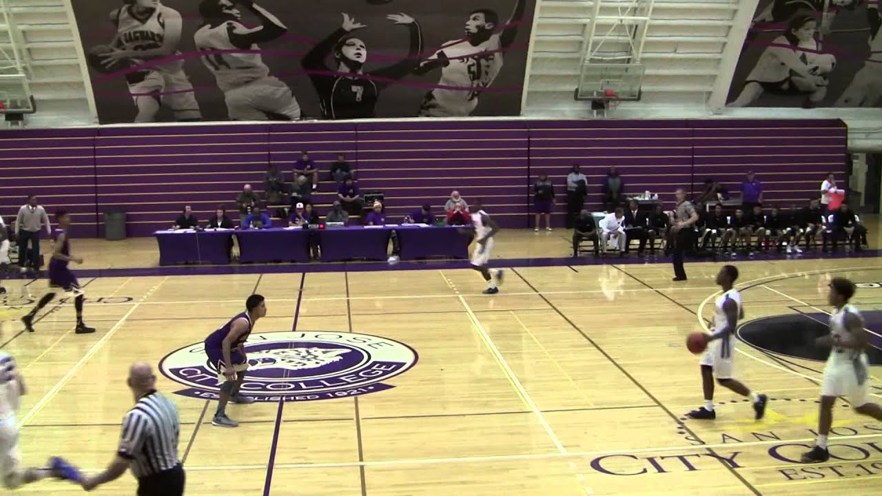 Merritt College vs. San Jose City College Men's Basketball Full Game 11-5-15