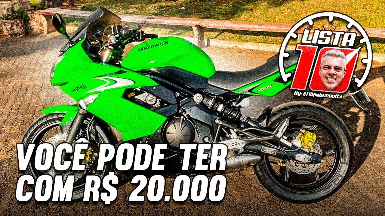 10 MOTOS PARA COMPRAR ATÉ 20 MIL REAIS! Será que vale...