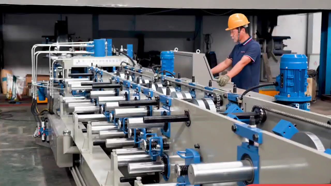 Automatic Size Change CZ Purlin Roll Forming Machine