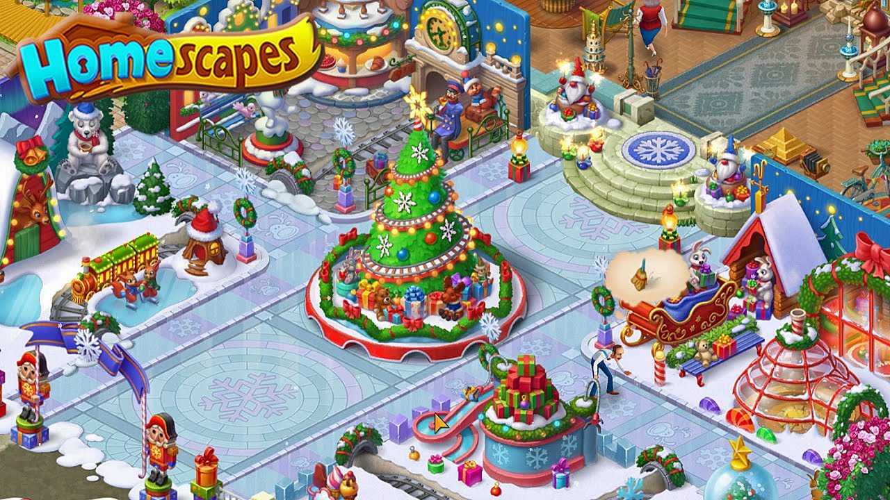 Homescapes Event - Seasons Greetings 🏡 Чудесное рождество Playrix HD
