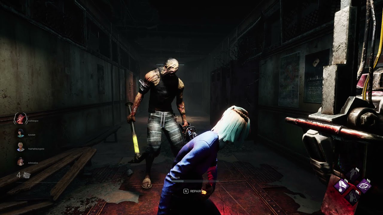 Hillbilly's chainsaw Bug, Sprint didn't hit me - Dead by Daylight