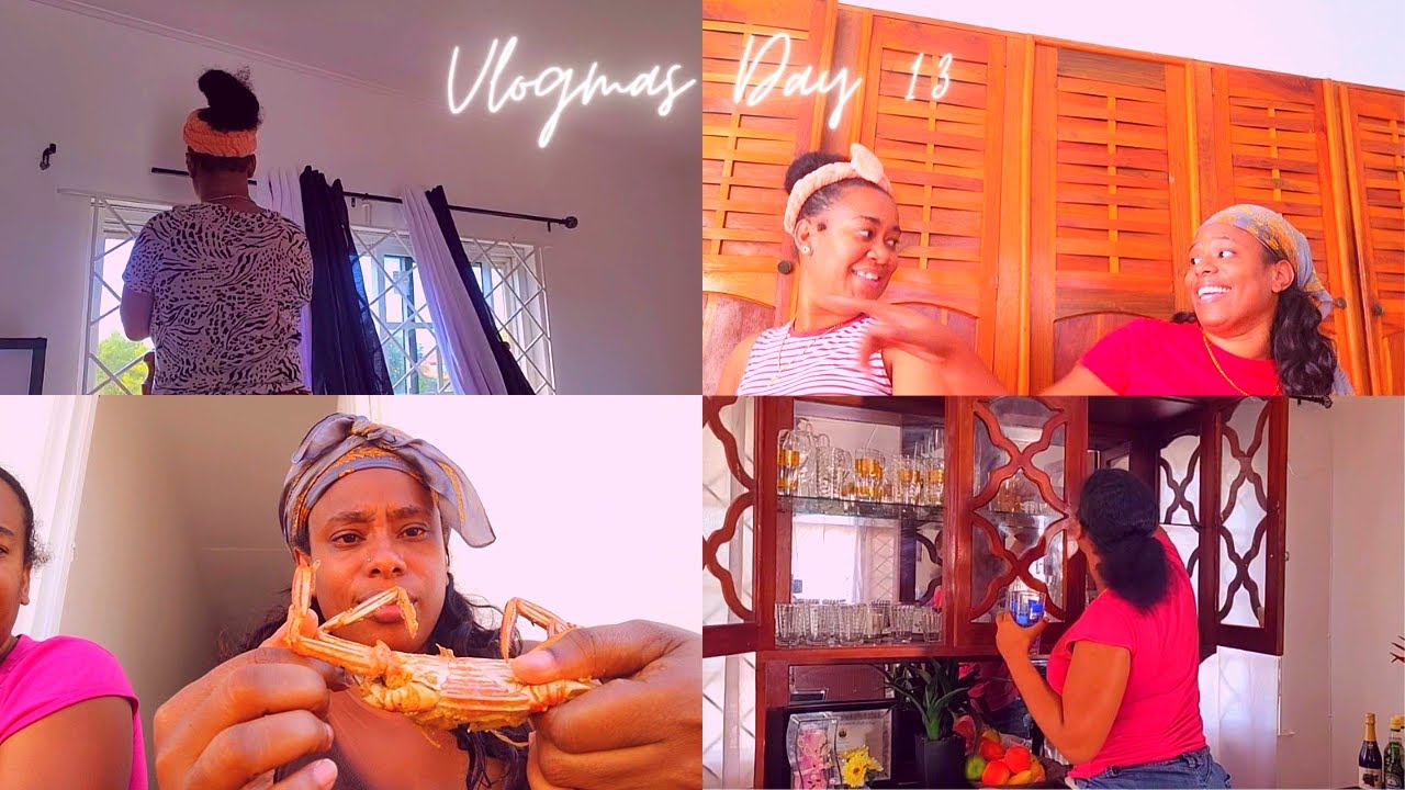 MUKBANG || clean + organize with us + chit-chat + sisters challenge ||Vlogmas  13