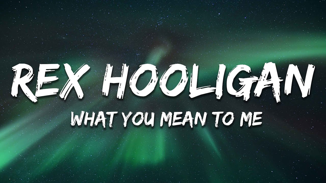 Rex Hooligan, TASCHA - What You Mean To Me (Lyrics)