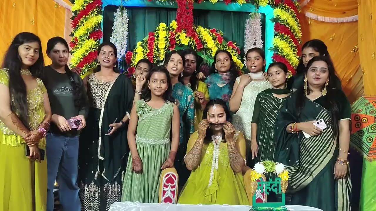 Indian girls wedding cinematic video | Beautiful Wedding |Mehndi Bride Reel #mehandi #bride #wedding