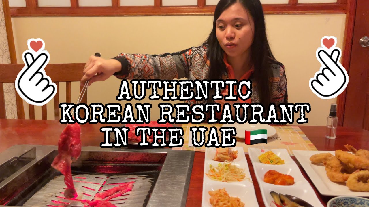 Trying Authentic Korean Food in Dubai for the First Time!! | Seoul Garden Korean Restaurant