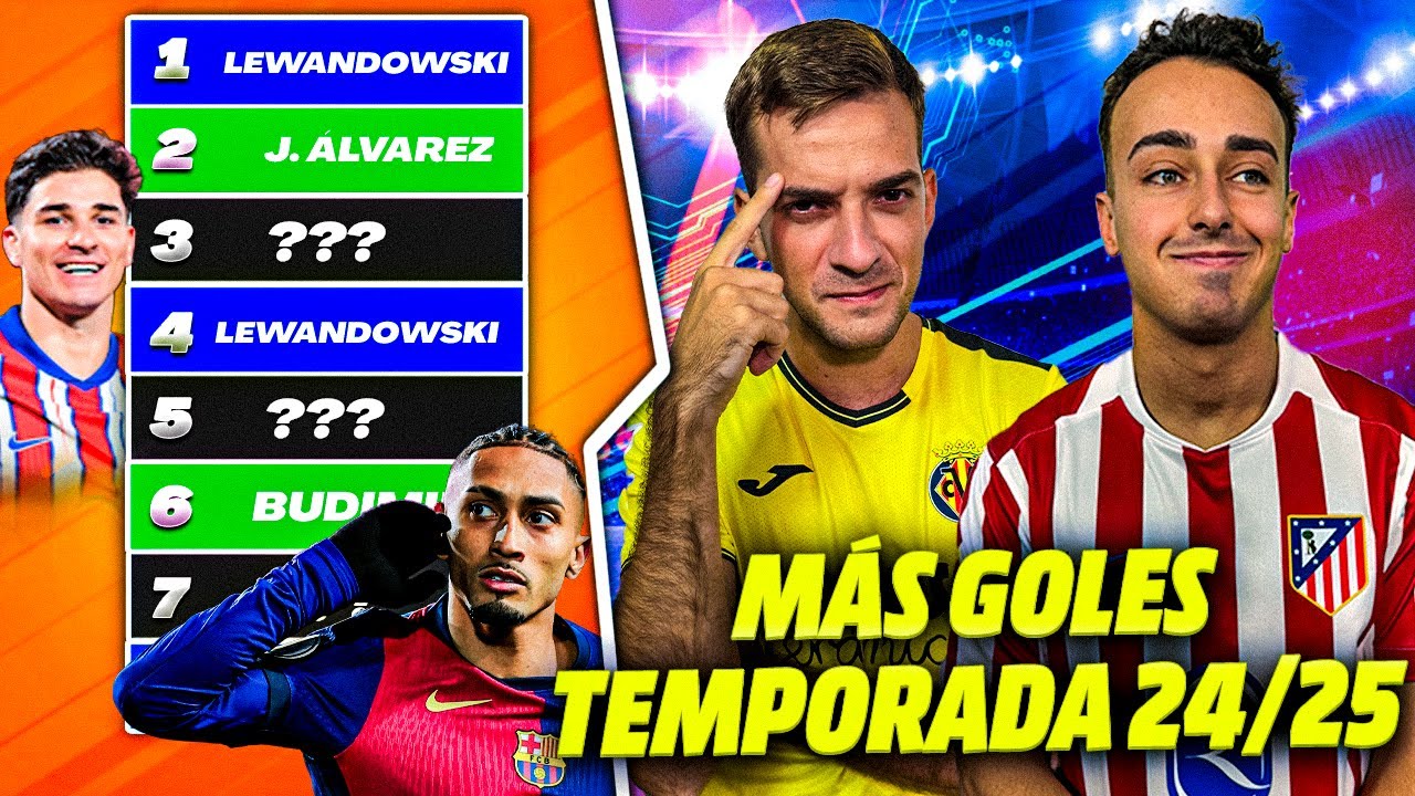 ORDENA el TOP10 de FÚTBOL EDICIÓN LALIGA