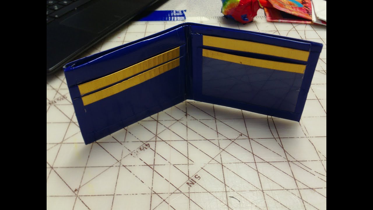 How To Make A Duct Tape Wallet ~UPDATED~