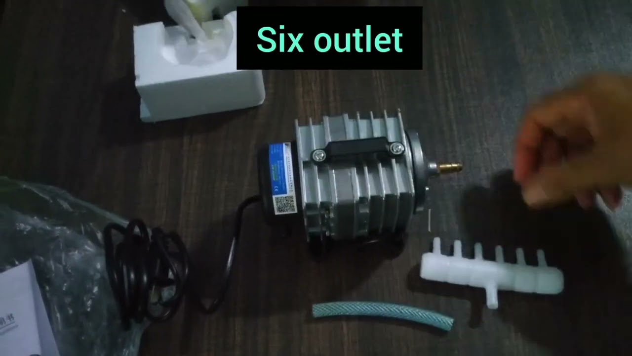 Unboxing Resun ACO-001 air pump.Best for beginners.