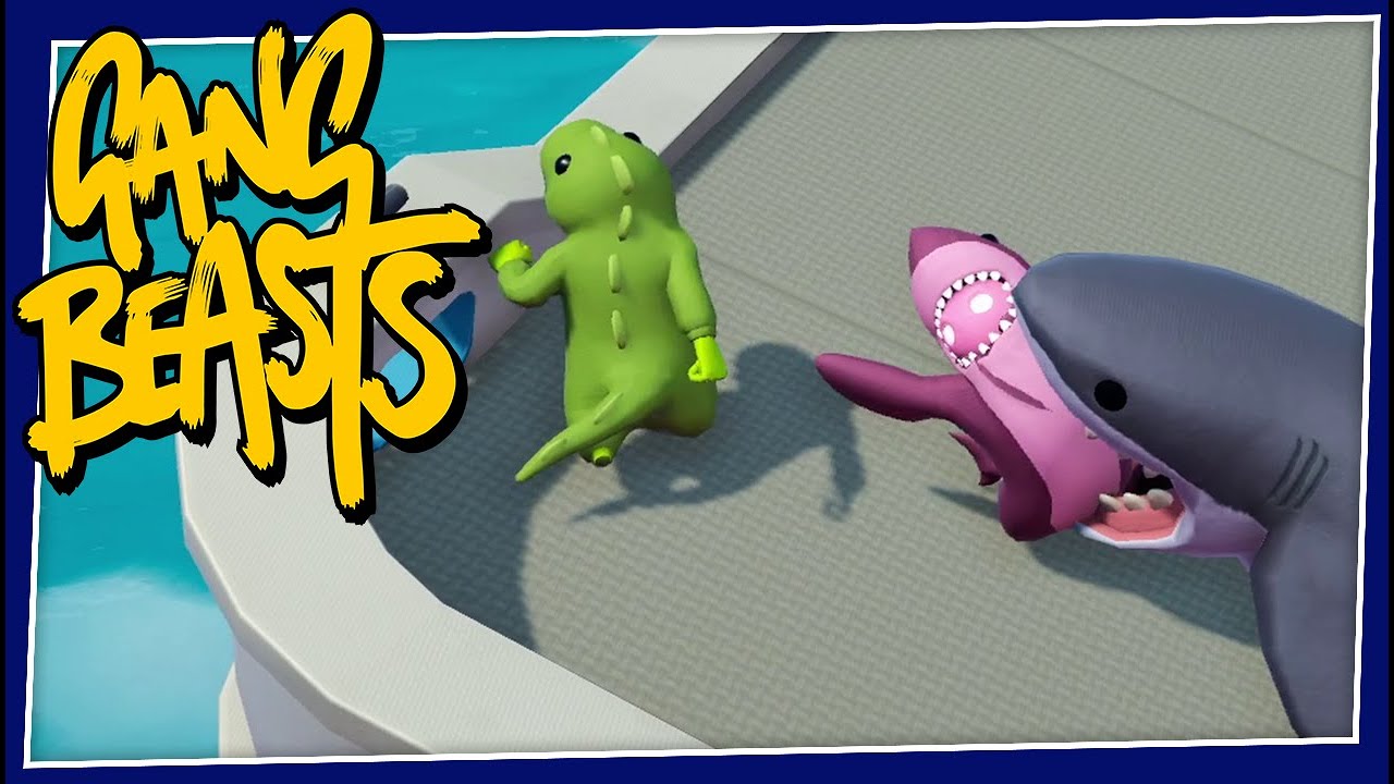 SHARK BETRAYAL! - Gang Beasts #308