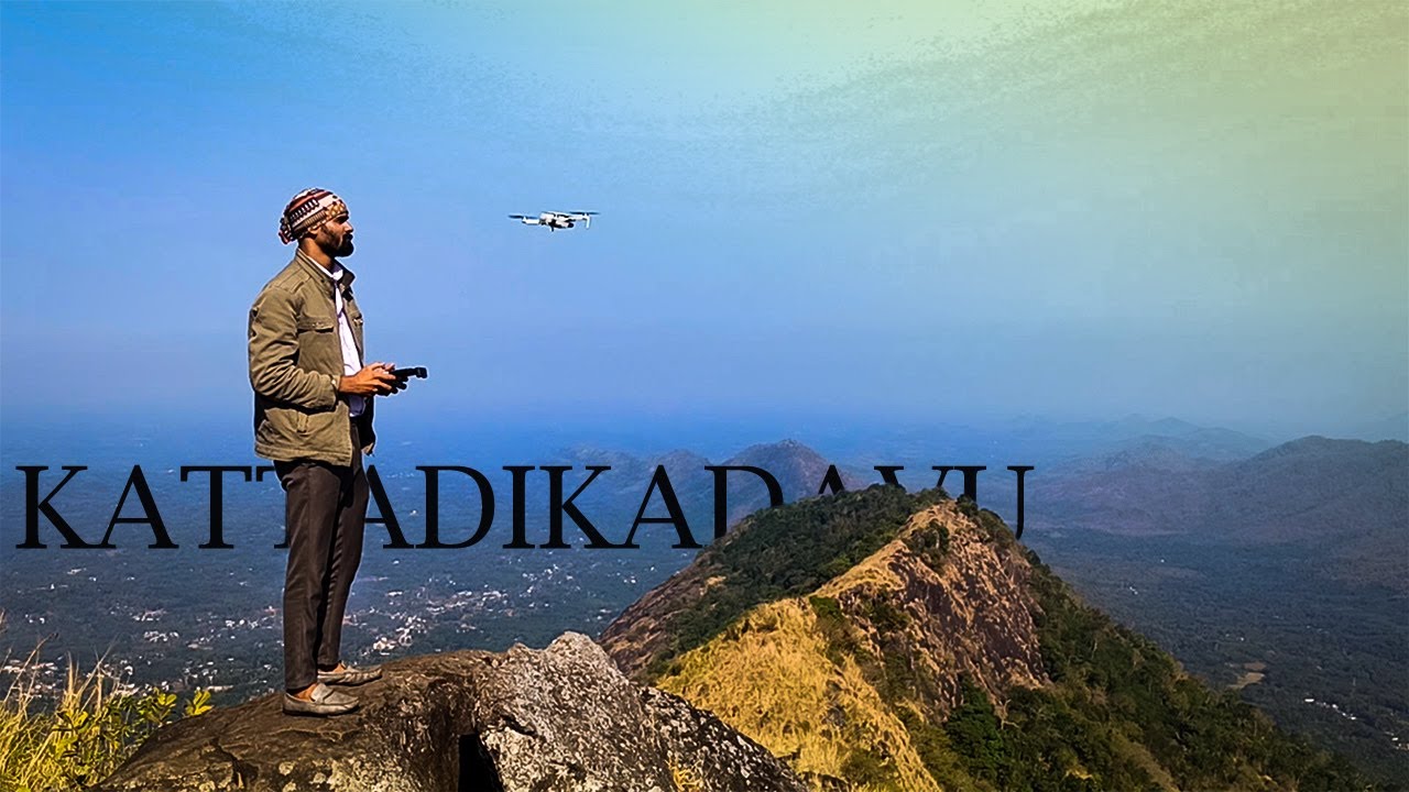 Kattadikadavu|Drone Video|Camping at 2592ft altitude|hiking|A silent vlog|ASMR|4K Video|#drone