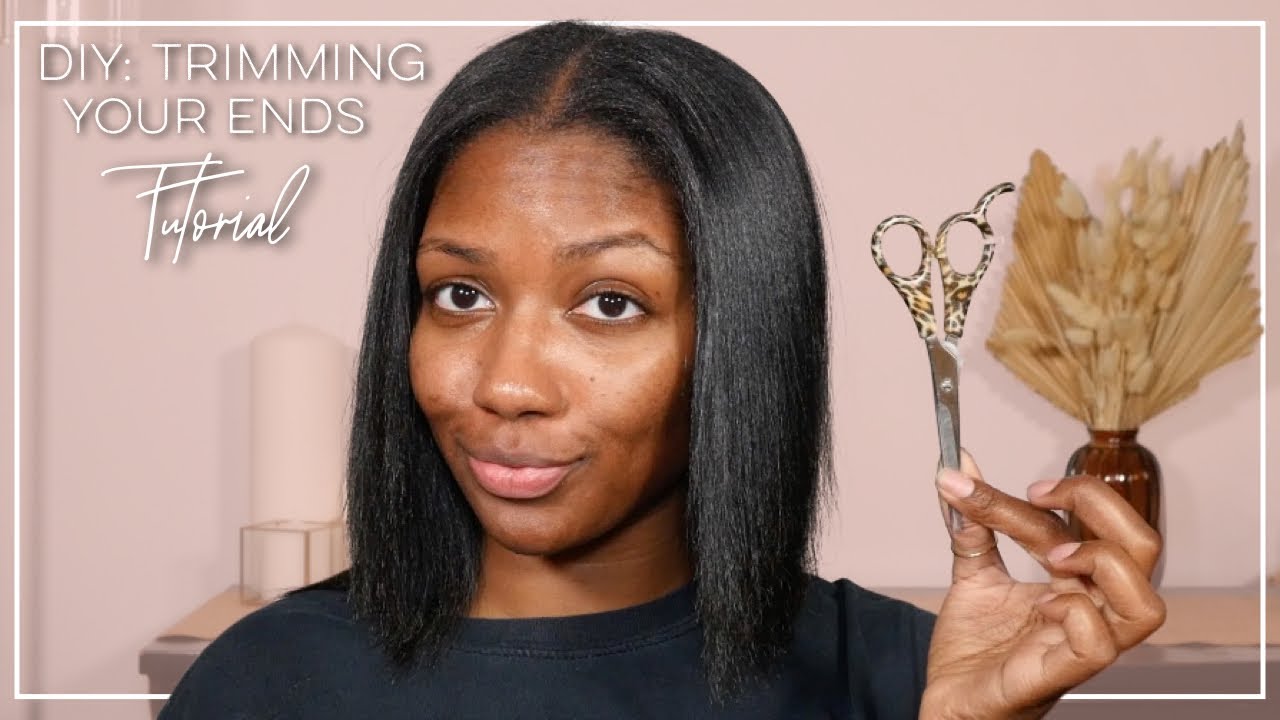 DIY: Trimming Hair Tutorial | Easy & Beginner Friendly | Niara Alexis