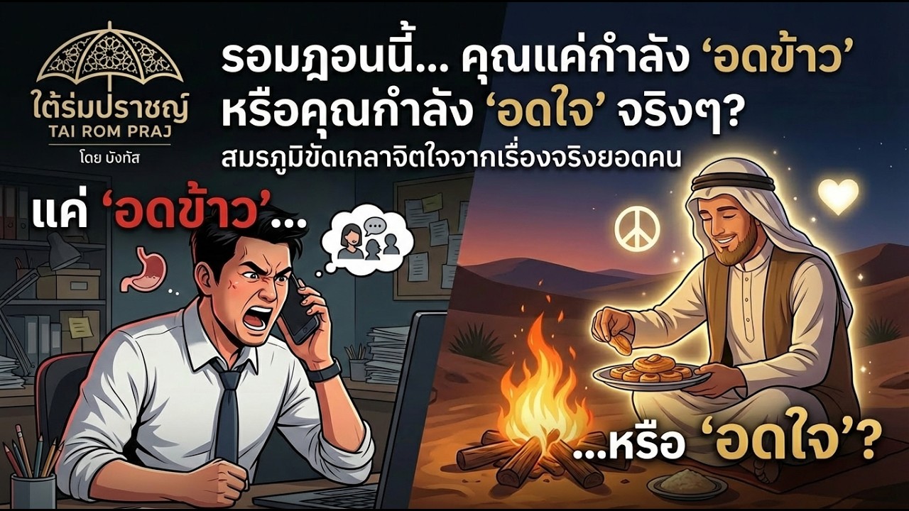 รอมฎอนนี้ .... คุณแค่กำลัง