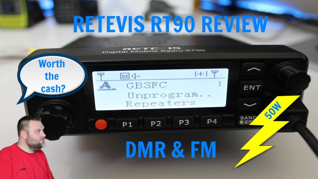 Retevis RT90 GPS DMR & FM Dual Band Radio Review. Worth the cash?