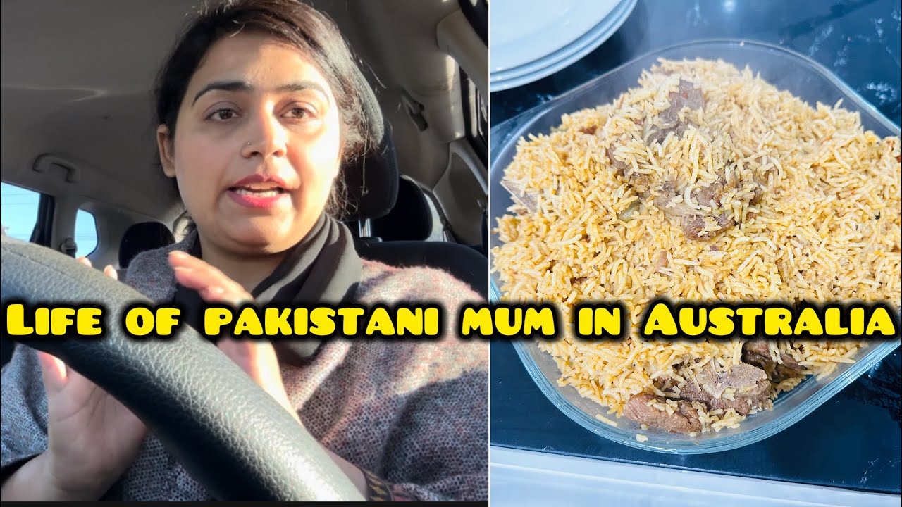 REALISTIC LIFE OF MUM WITH 2 KIDS IN AUSTRALIA | LETS PREPARE MUTTON PULAO |PAKISTANI MUM DAILY VLOG