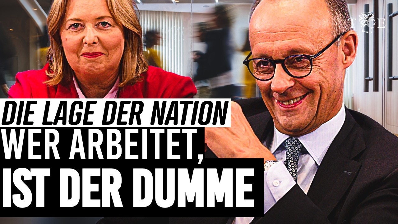 Wer arbeitet, ist der Dumme – Wer mehr arbeitet, ist dümmer | Die Lage der Nation mit Roland Tichy