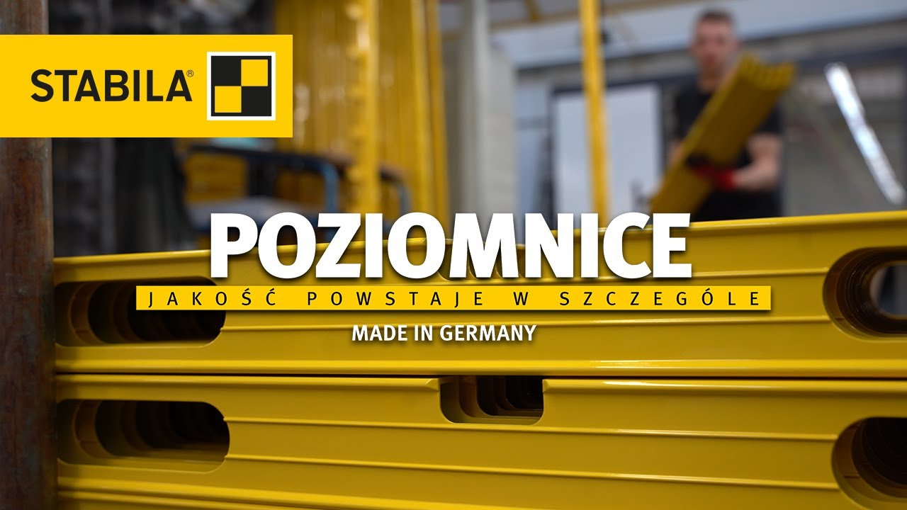 Poziomnice STABILA Made in Germany &ndash; jakość tkwi w szczeg&oacute;łach