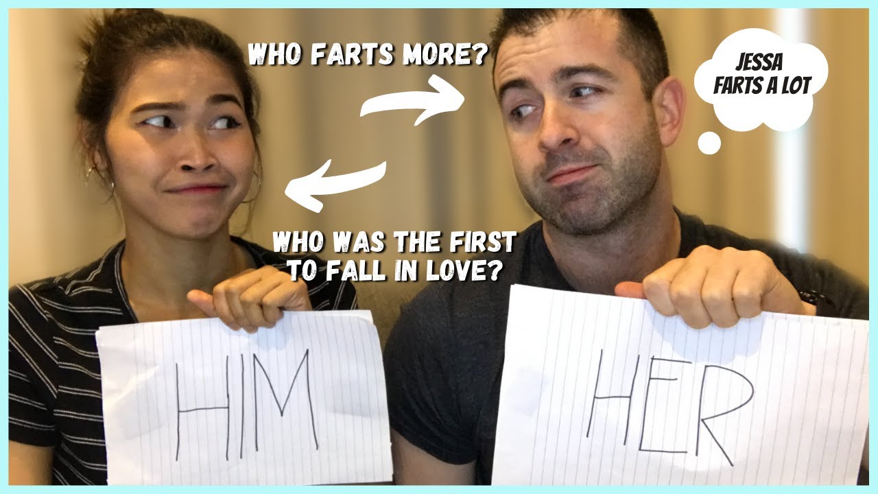 HILARIOUS COUPLE GAME | FILIPINO-AMERICAN COUPLE ❤️