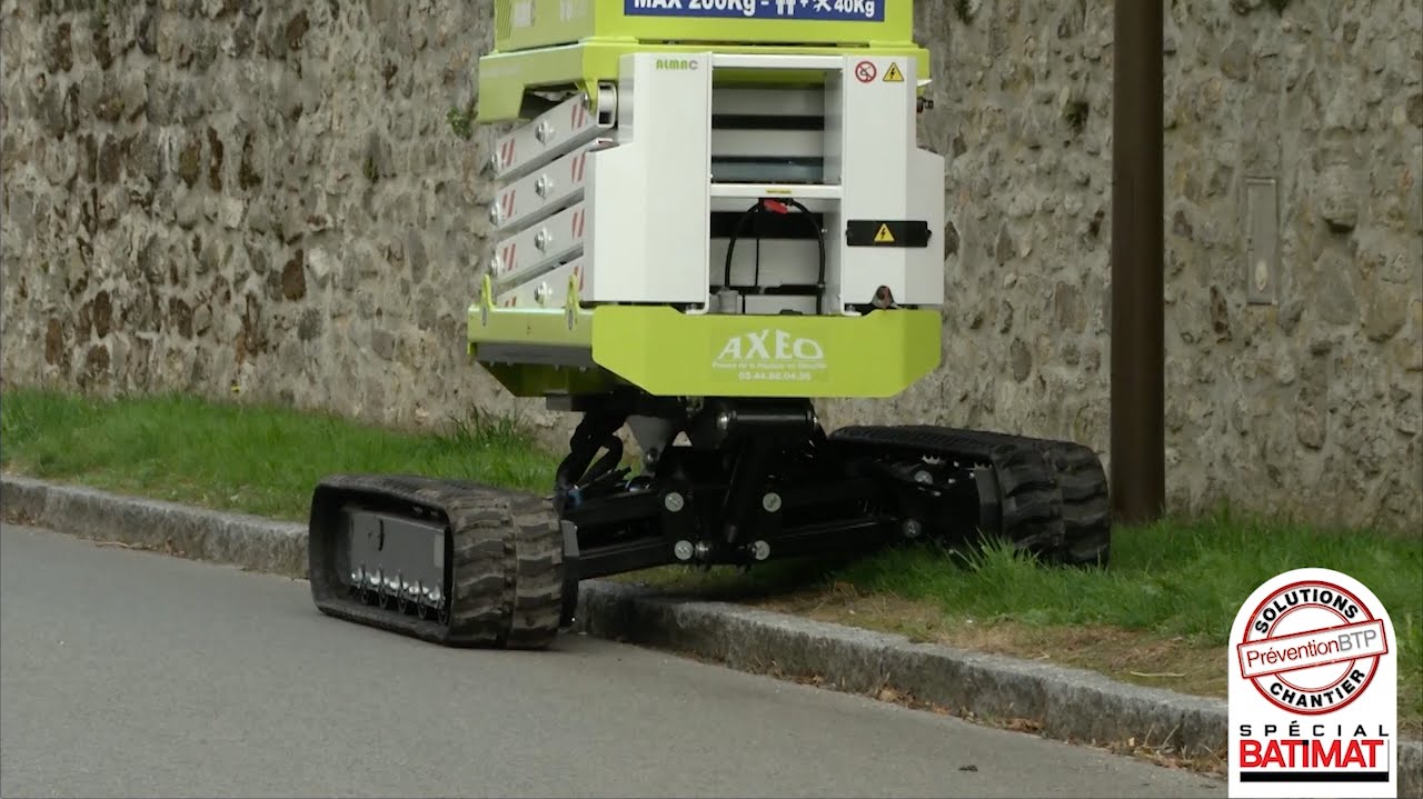 Nacelle pour tous types de terrains | Solution Chantier