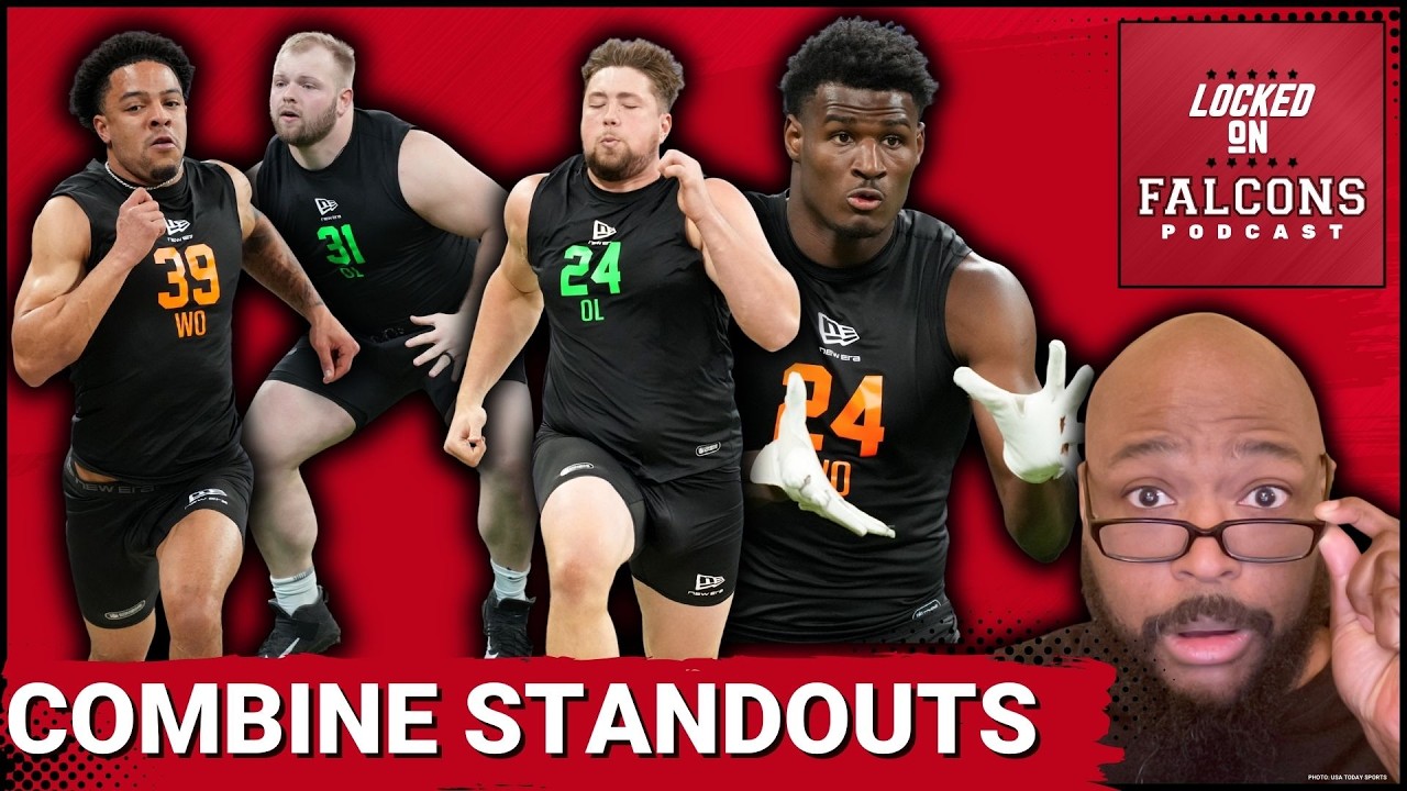 COMBINE: Bill Callahan's Atlanta Falcons O-Line Blueprint REVEALED | FAST Wide Receiver Bonanza