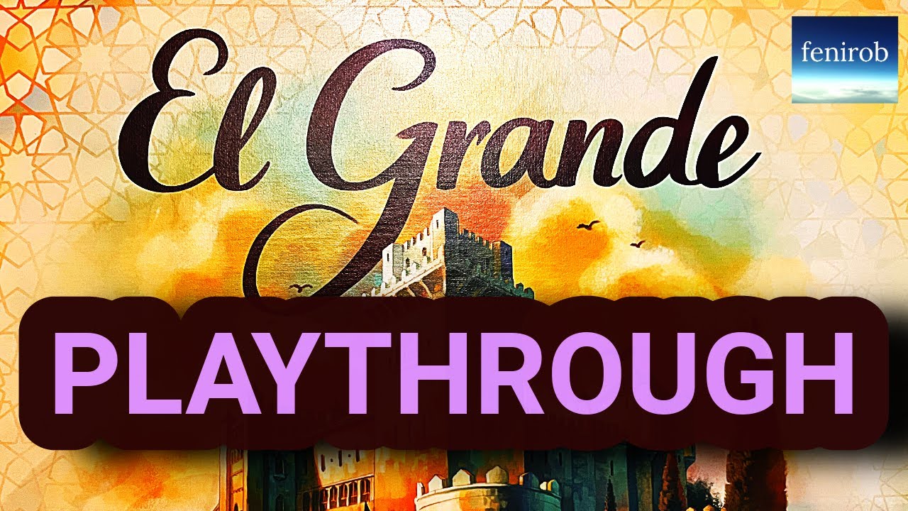 El Grande Board Game | Playthrough