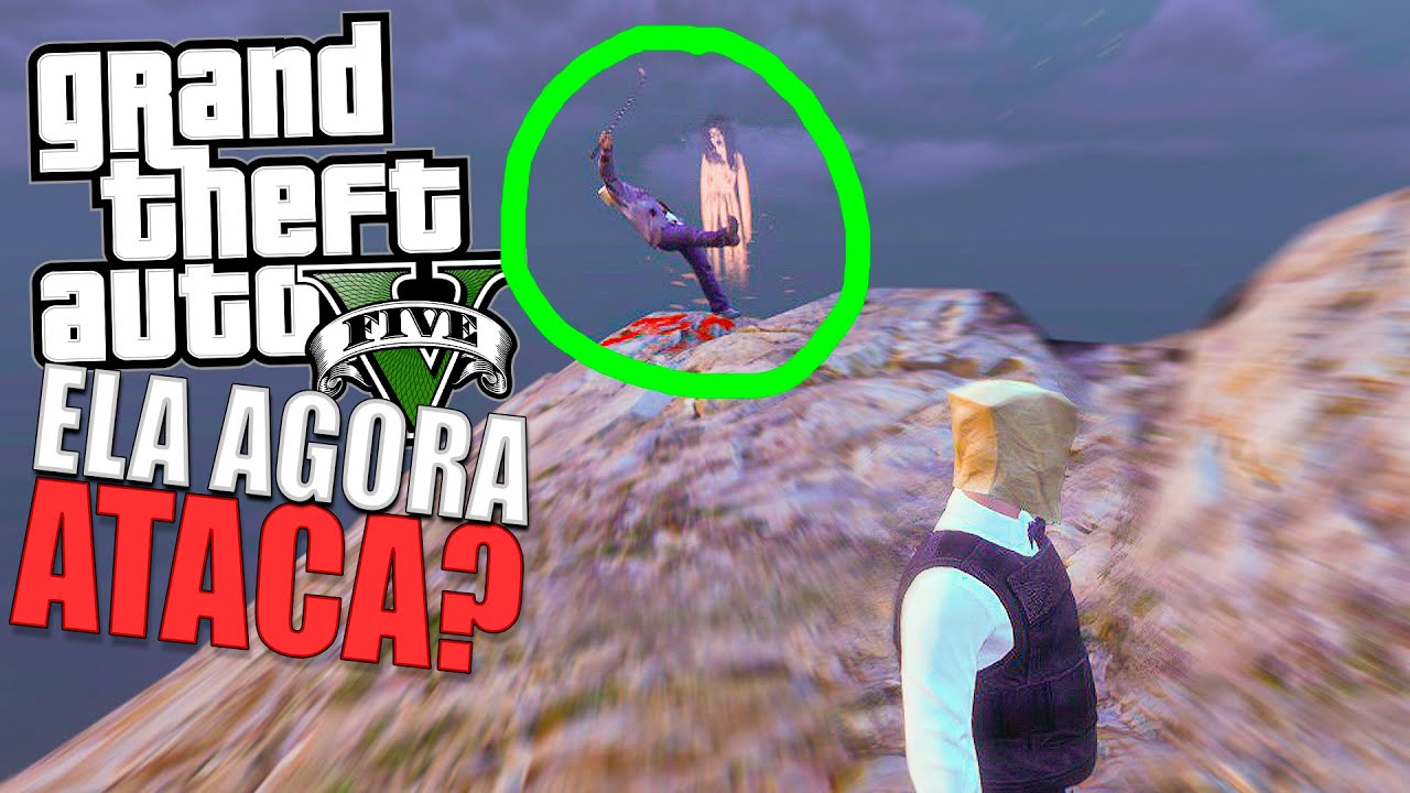 Agora ela ataca? no GTA 5 Online momentos engraçados