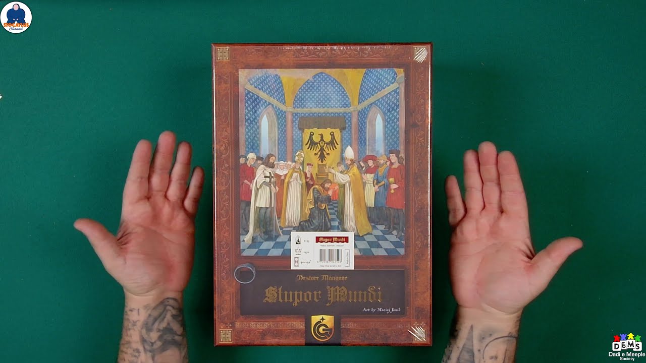 UNBOXING - STUPOR MUNDI - BOARD GAMES - #indabox