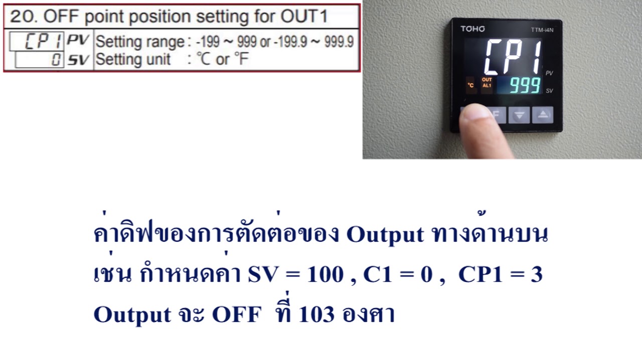 TTM-i4N Digital Temperature Controller เครื่องควบคุมอุณหภูมิและแสดงผลแบบดิจิตอล
