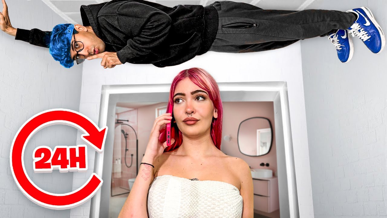 SPIO CHERRY mentre si fa la DOCCIA in STREAM HOUSE 3.0