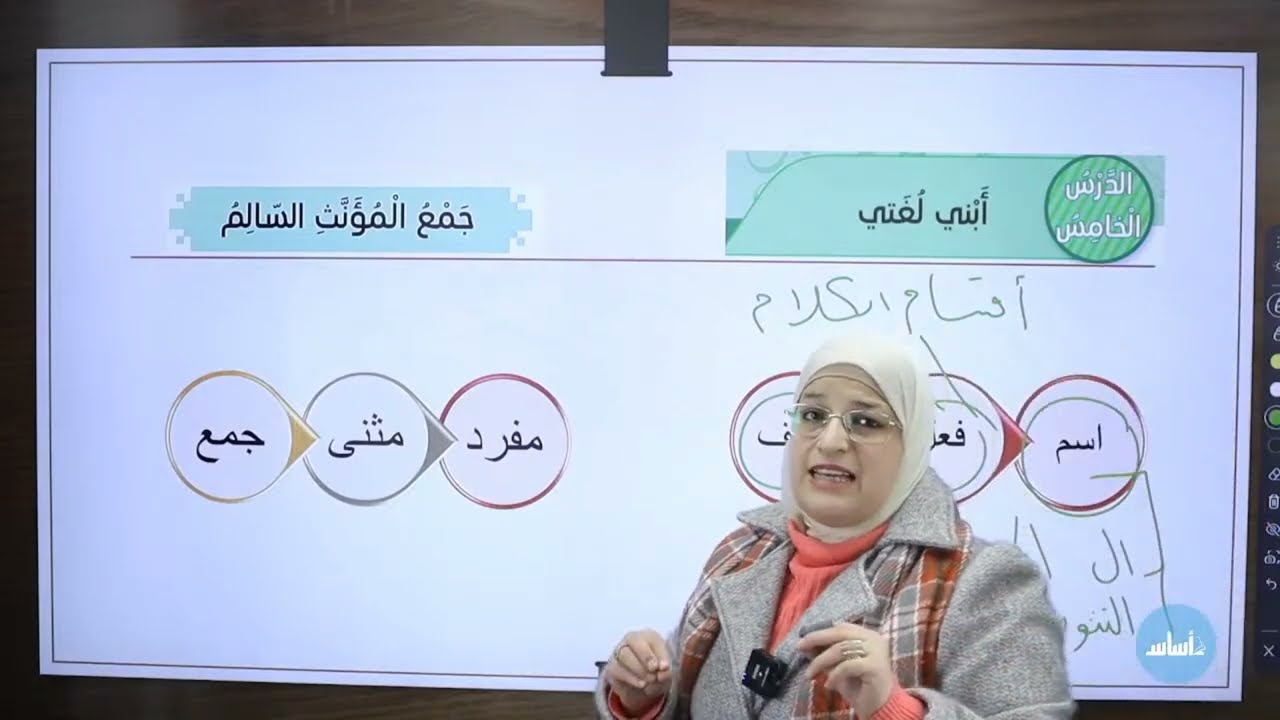 جمع المؤنث السالم/ الصف الخامس والصف السادس