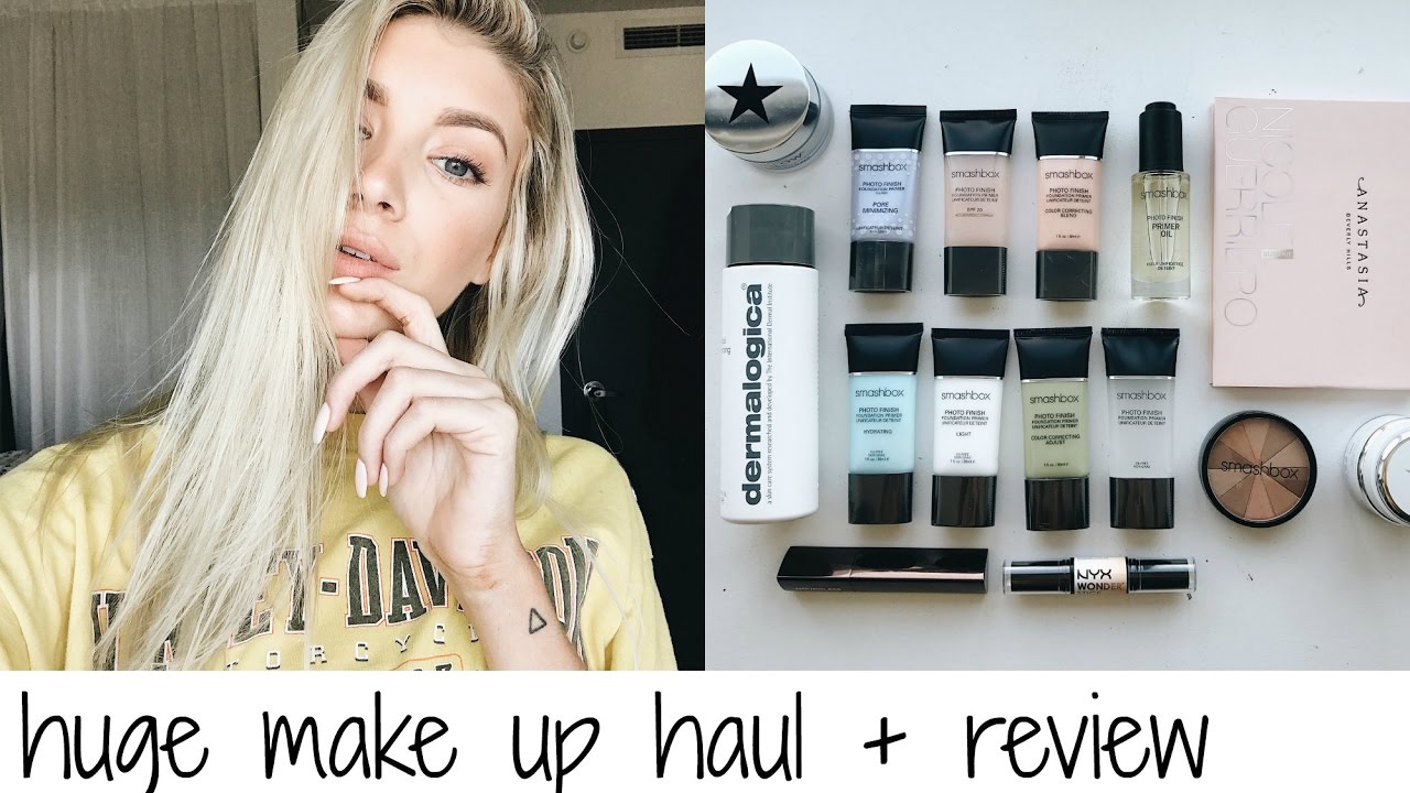 HUGE MAKE UP HAUL + REVIEW | Keaton Milburn