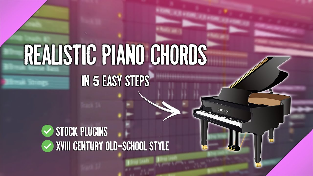 How To Make REALISTIC PIANO Chords - Alex Aspen Tutorial