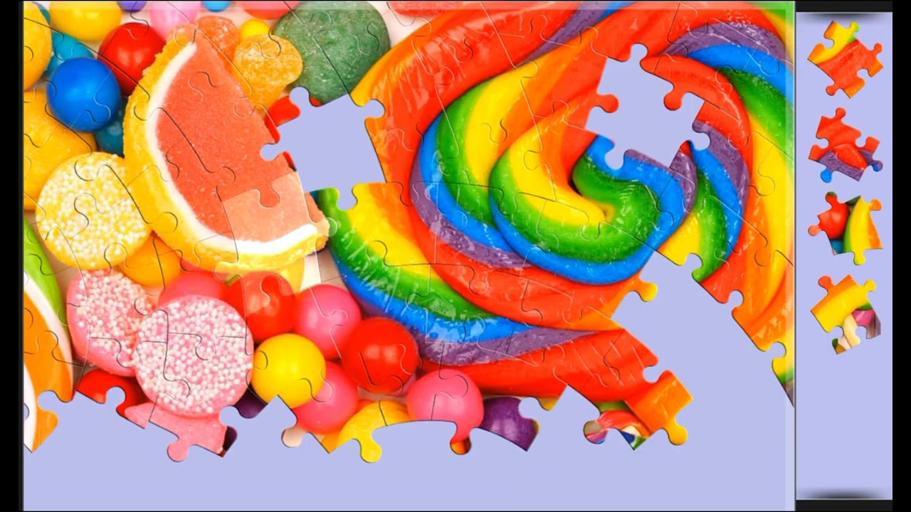 Candy World🍭🍬 jigsaw puzzle🧩🧩 \\ 