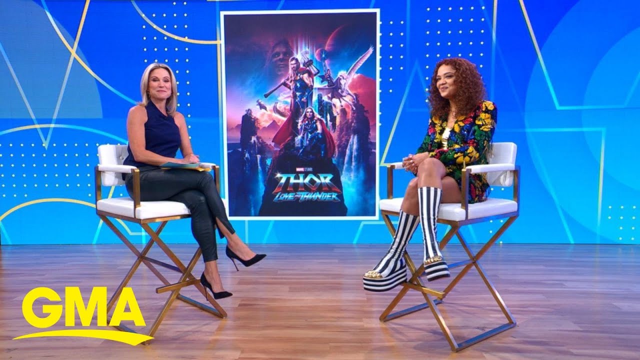 Tessa Thompson talks ‘Thor: Love and Thunder’ l GMA