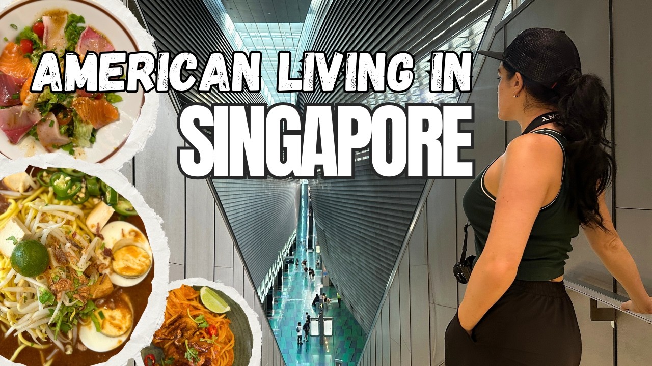 Видеоблог Сингапура 🇸🇬 новые блюда из лапши, лучшие предложения еды, архитектура, которую стоит у...
