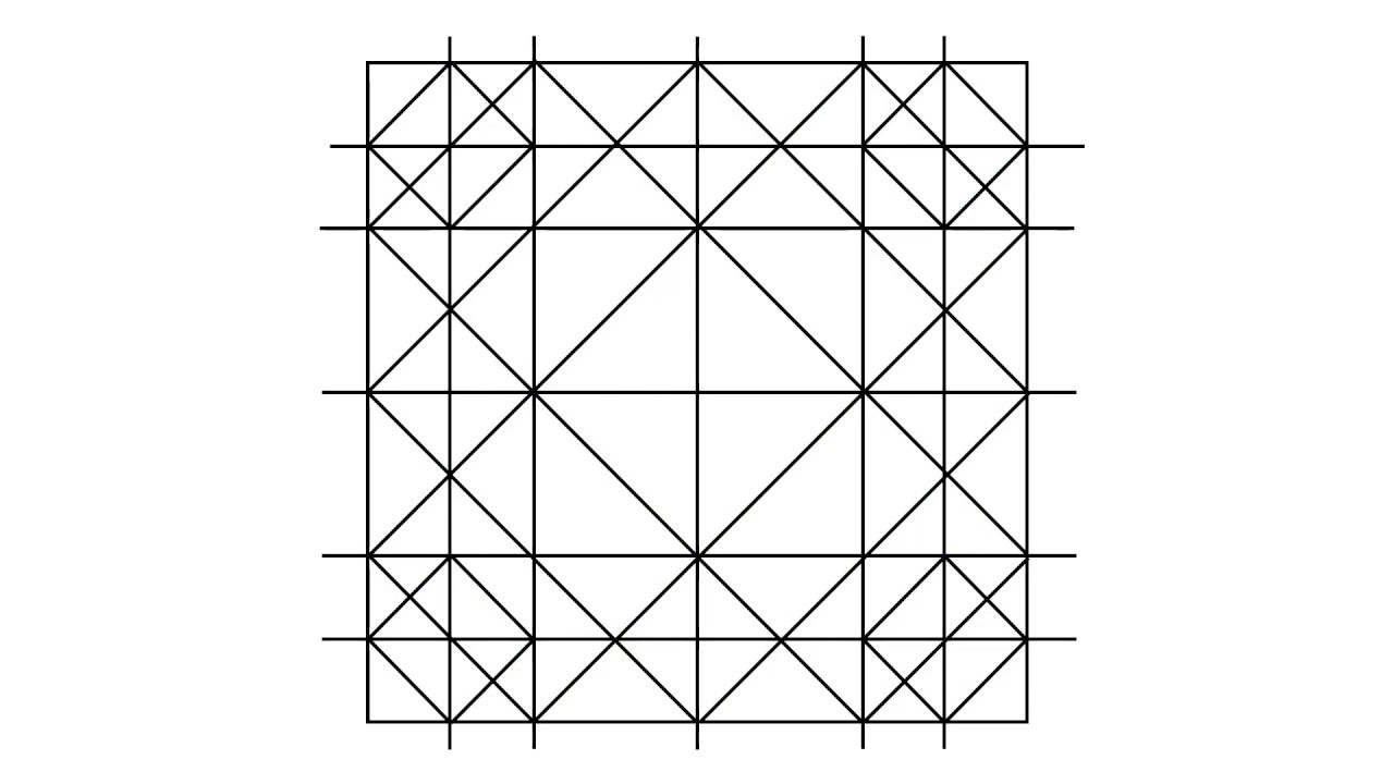 MOTIVI GEOMETRICI NEL QUADRATO