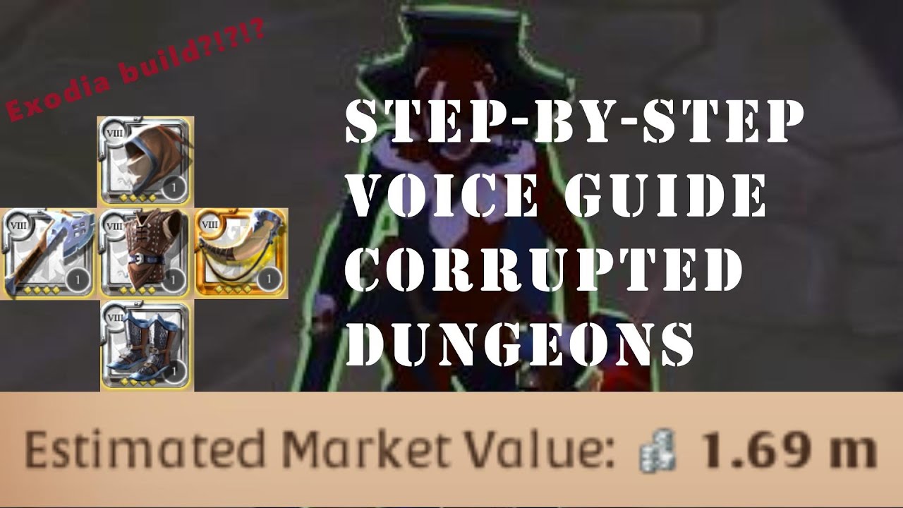 Master the Battle Axe - A Step-by-Step Voice Guide for Corrupted Dungeons in Albion Online Build