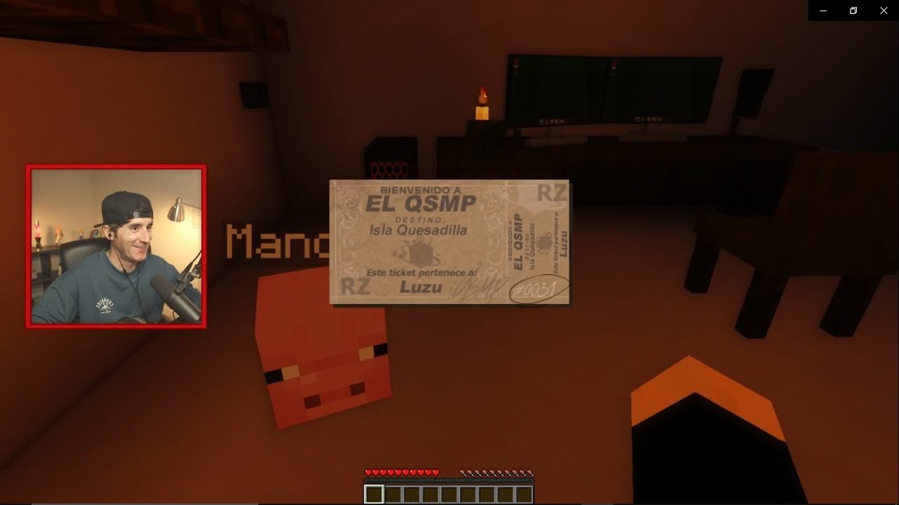 Luzu anuncia que fue invitado al QSMP: 