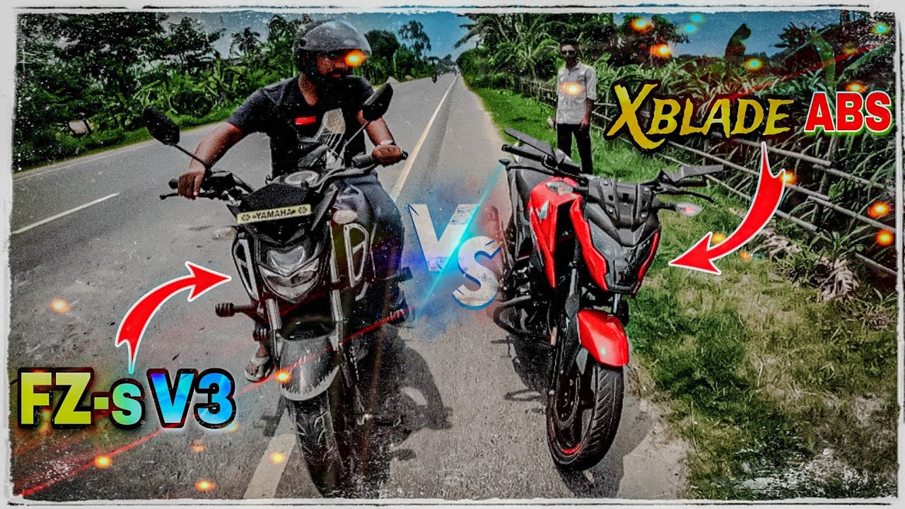 Honda Xblade ABS VS Yamaha FZ-S V3 Drag Race || Yamaha VS Honda || @BillahVau